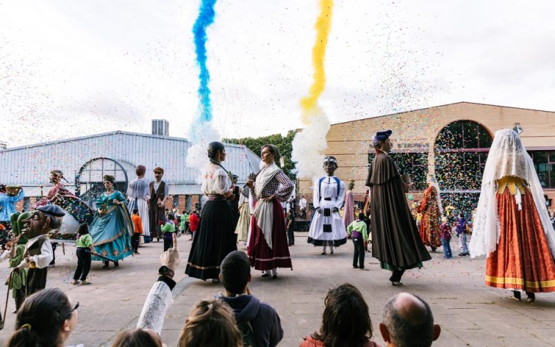 Fotografies gentilesa de la Colla Gegantera La Patufa